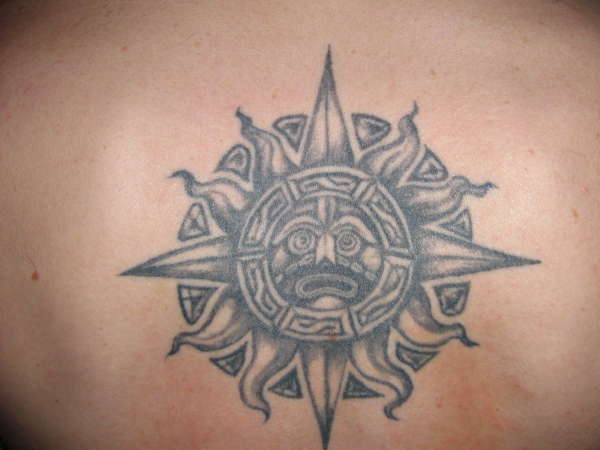 sun tattoo