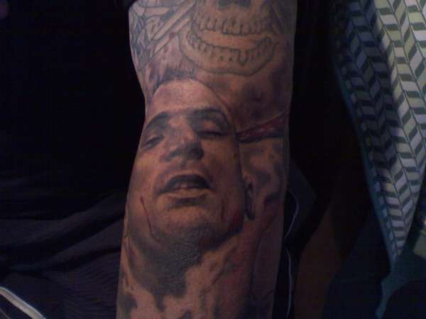 DeNiro in Taxi Driver tattoo