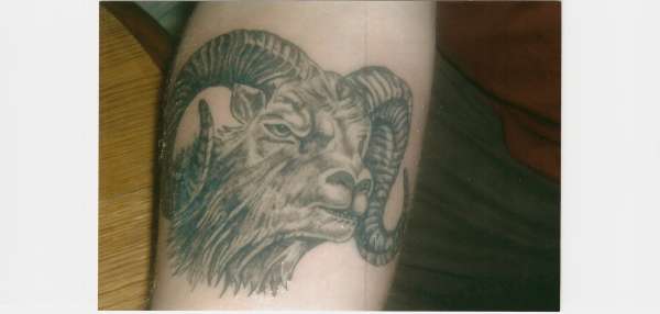 Aries Symbol tattoo