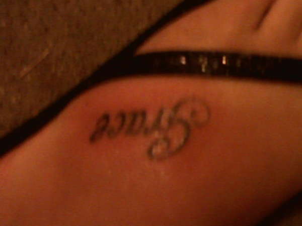 grace tattoo