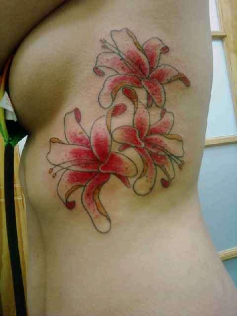 lillies tattoo