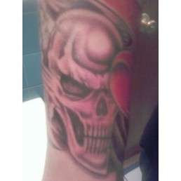 my day of the dead skull tattoo
