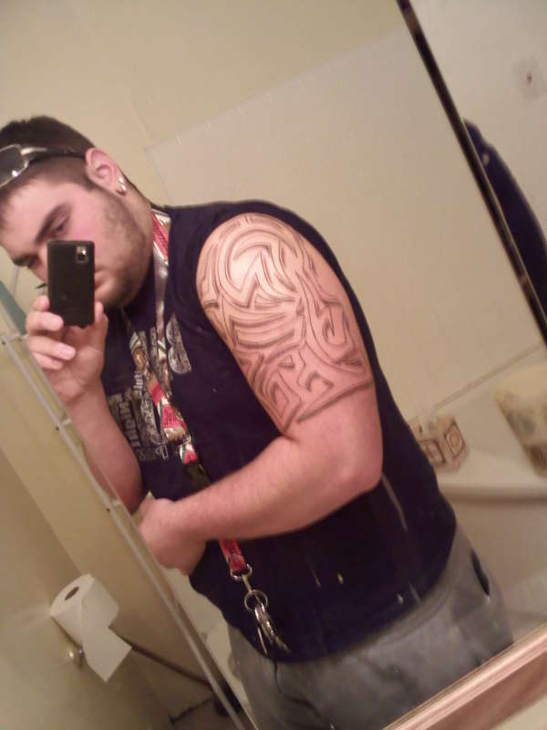 Tribal Arm tattoo