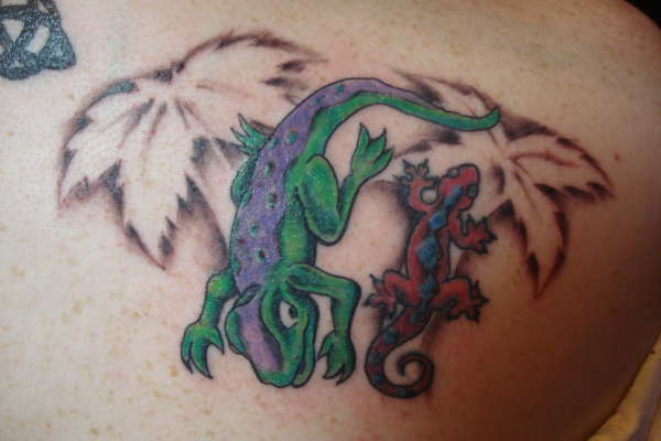 my lizards tattoo