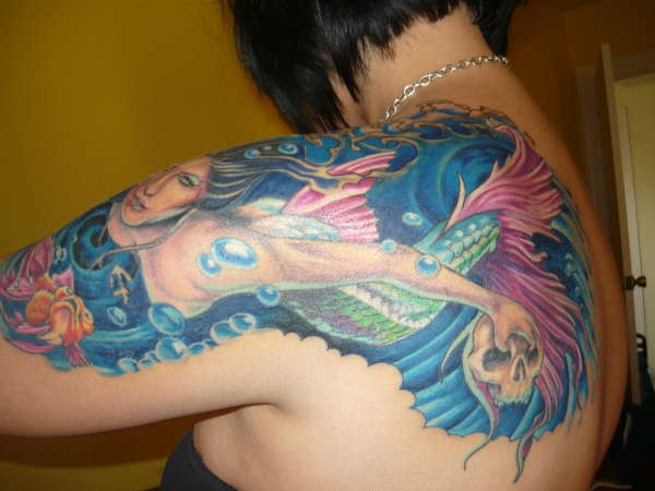 my mermaid tattoo
