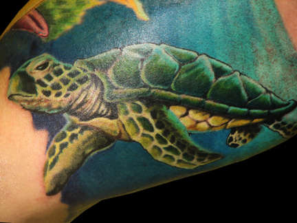 Sea Turtle tattoo
