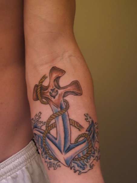 Gripping Anchor tattoo