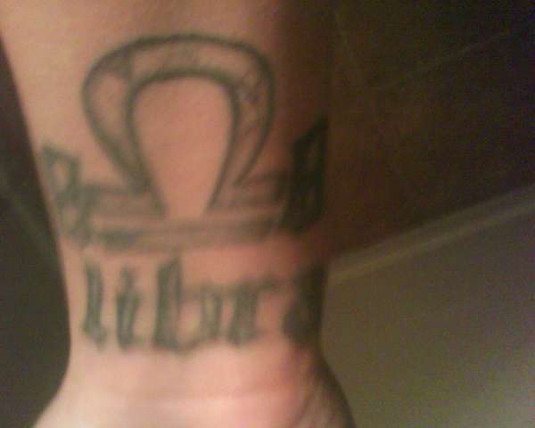 LIBRA tattoo