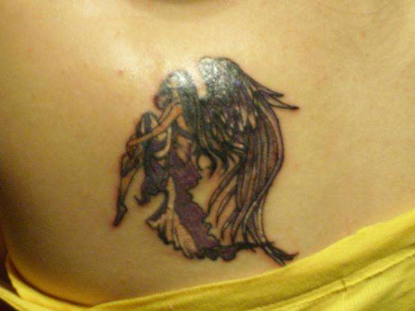 My Angel.... Redone tattoo