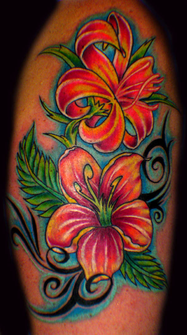 hawian tropics tattoo