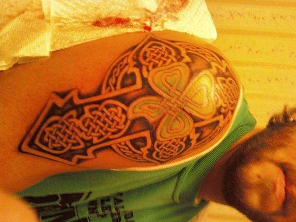 Celtic Cross tattoo