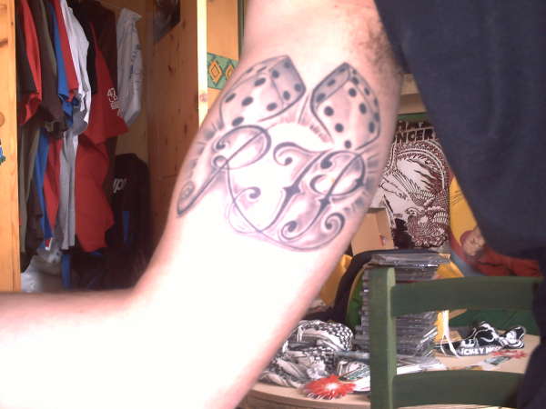 Dices RIP tattoo