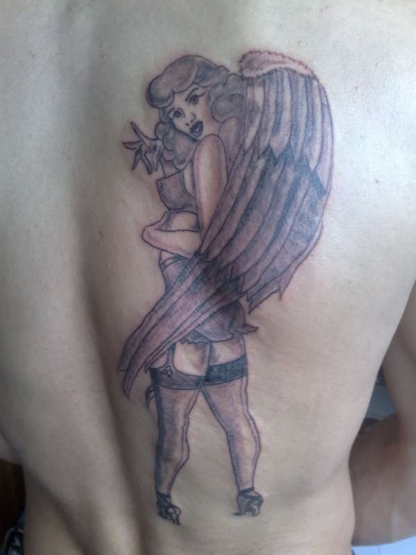 My angel tattoo