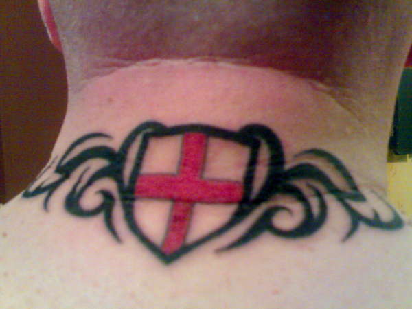 neck tattoo
