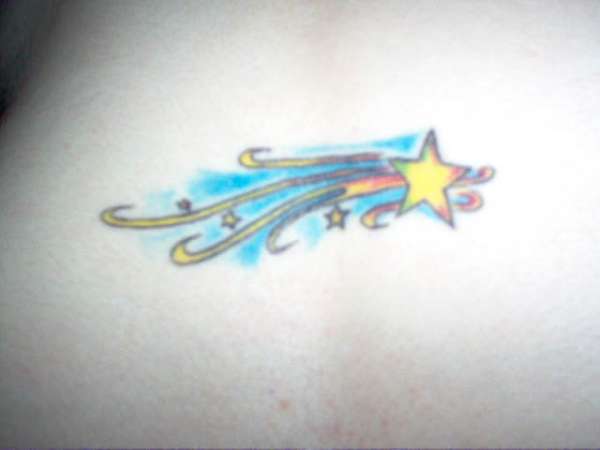 shooting star (my only tat) tattoo
