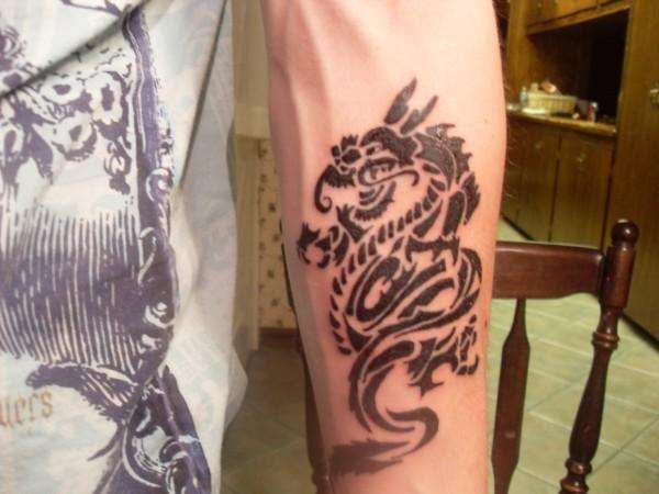 dragon tattoo