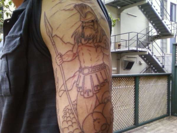 Ares tattoo