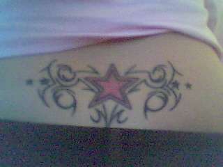 Star Tat... my 1st tattoo