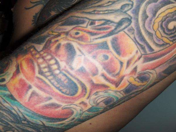 mask tattoo