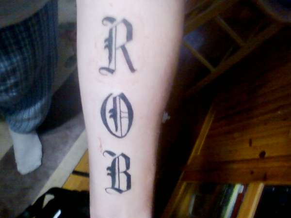 my name tattoo