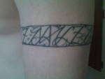 armband closeup tattoo
