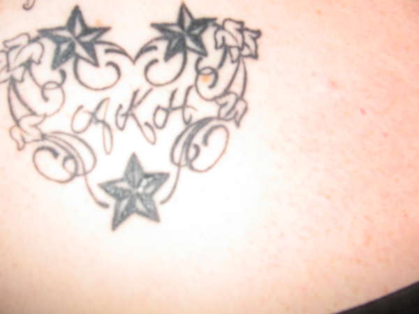 close up of first tattoo tattoo
