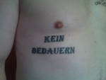 no regrets tattoo