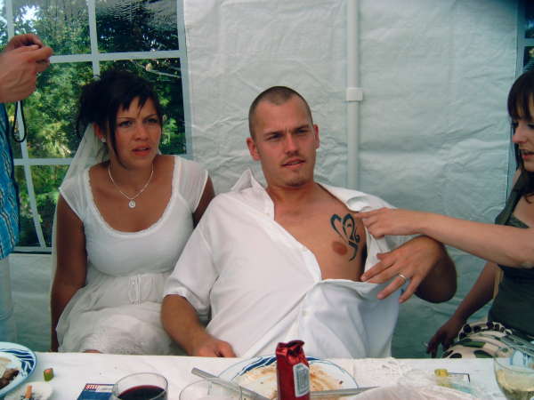 weddingdate+initials tattoo