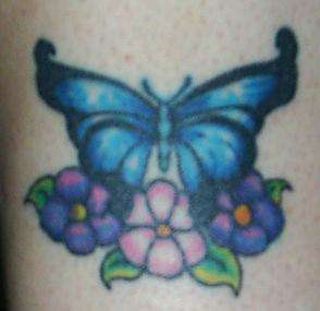Cover up Butterfly tattoo