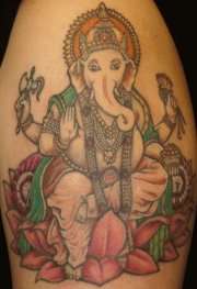 Ganesha--- Lord Of Success tattoo