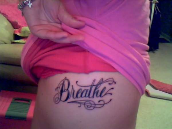 Breathe tattoo