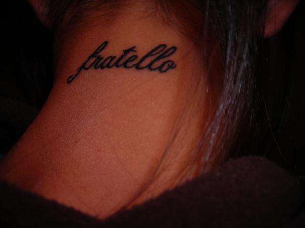 Brother Tat tattoo