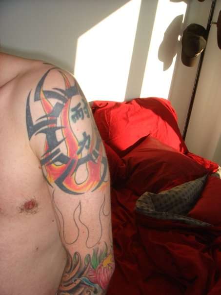 Dragon coverup tattoo