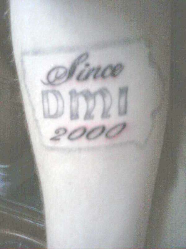 DMI tattoo