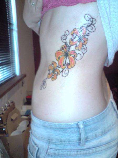 Floral Vine tattoo