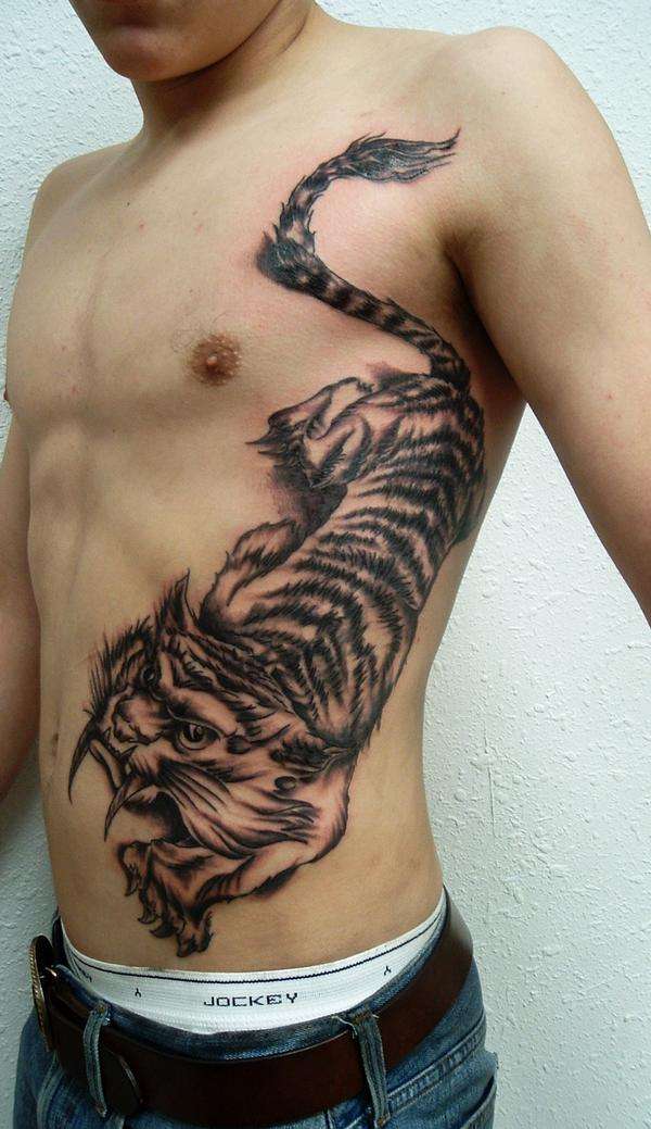 Sabertooth Tiger tattoo