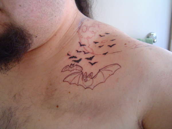Updated outline tattoo