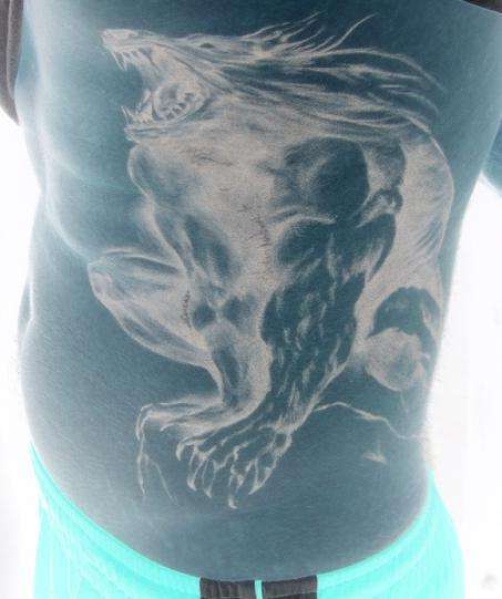 Werewolf Inverted tattoo