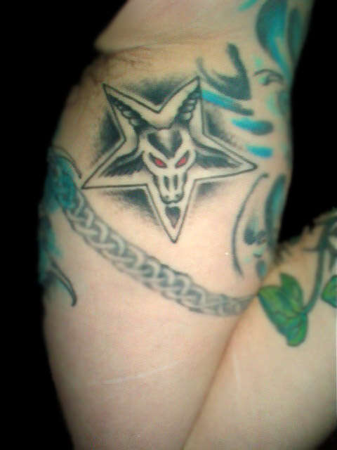 Baphomet tattoo