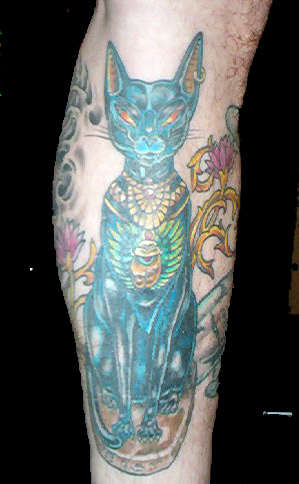 Egyptian Cat tattoo