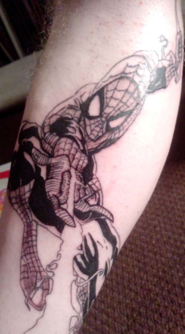 Spidey tattoo