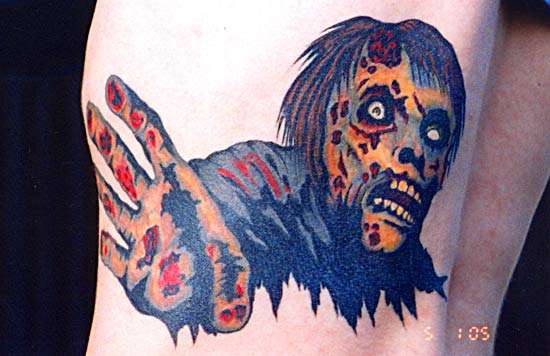 Zombie Flesh Eater tattoo