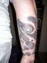 black and grey tattoo