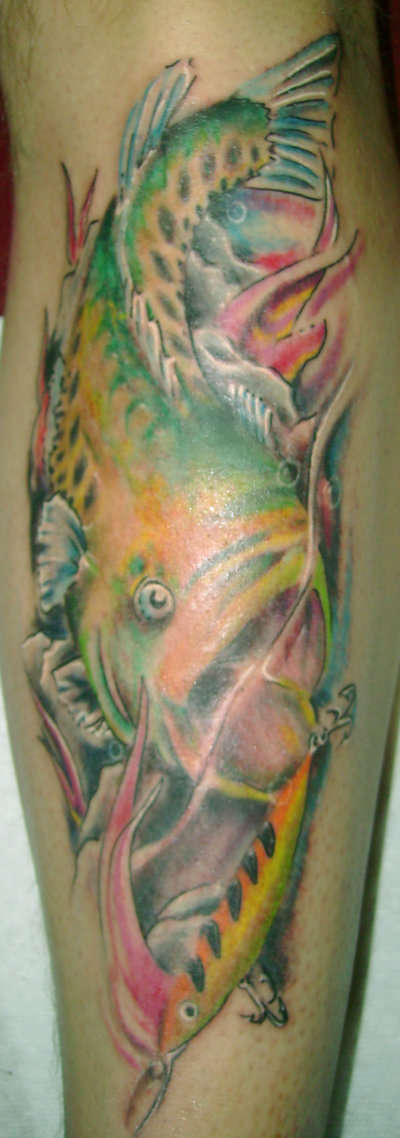 Largemouth Bass tattoo
