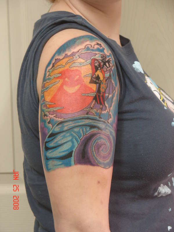 nightmare before x-mas tattoo