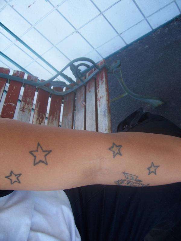 stars tattoo