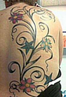 Bringing Sexy Back Back tattoo