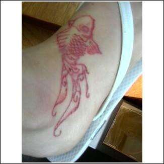 Freedom Fishy tattoo