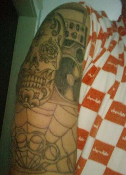 half sleeve tattoo