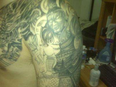 Arm tattoo